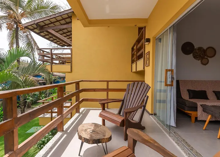 Trancoso43 - Lindo Apartamento 1 Suite , Sala Com Varanda