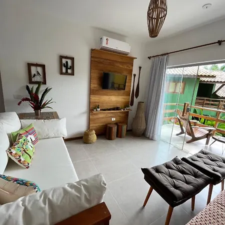 Trancoso43 - Lindo Apartamento 1 Suite , Sala Com Varanda Exterior photo