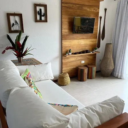 Trancoso43 - Lindo Apartamento 1 Suite , Sala Com Varanda Exterior photo