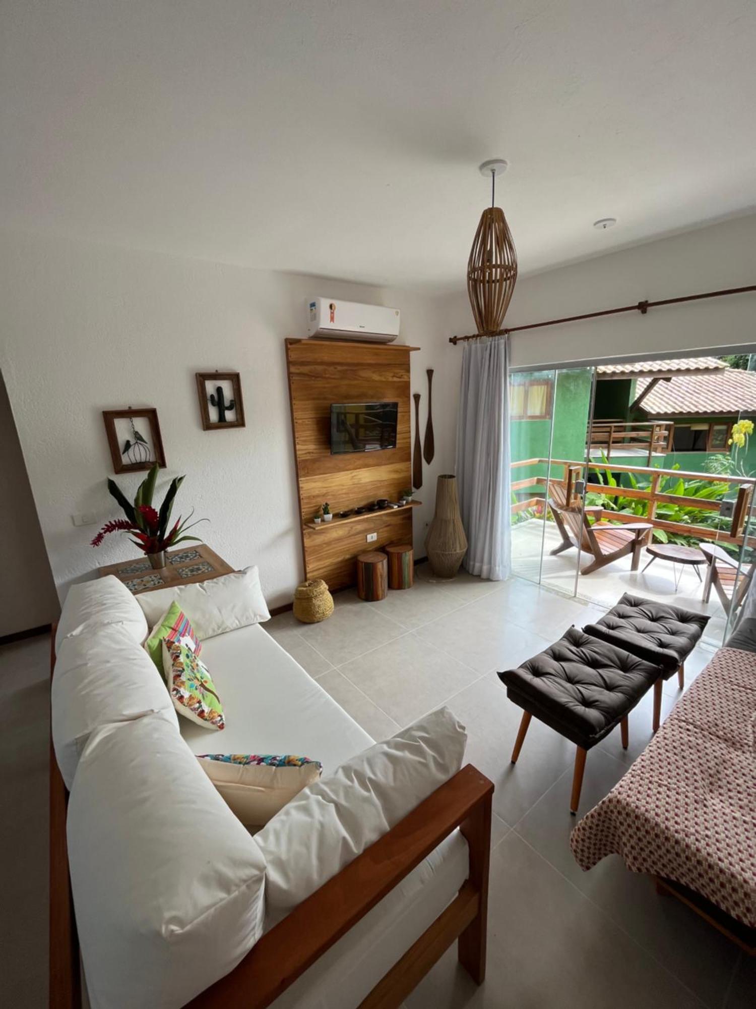 Trancoso43 - Lindo 1 , Sala Com Varanda Apartamento